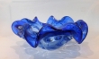 Murano - schaal blauw geschulpt