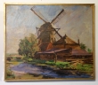 Willem van Dort jr. - Molen aan het water