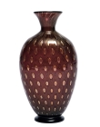 Archimede Seguso Murano - vaas met goudpoeders