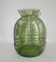 A.D. Copier - optiek vaas groen / 21 cm